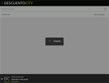 Tablet Screenshot of descuentocity.cl